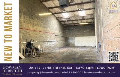 Rarely Available Larkfield Industrial Unit Comes to Market