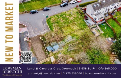 Greenock Residential Plot Made Available To Purchase