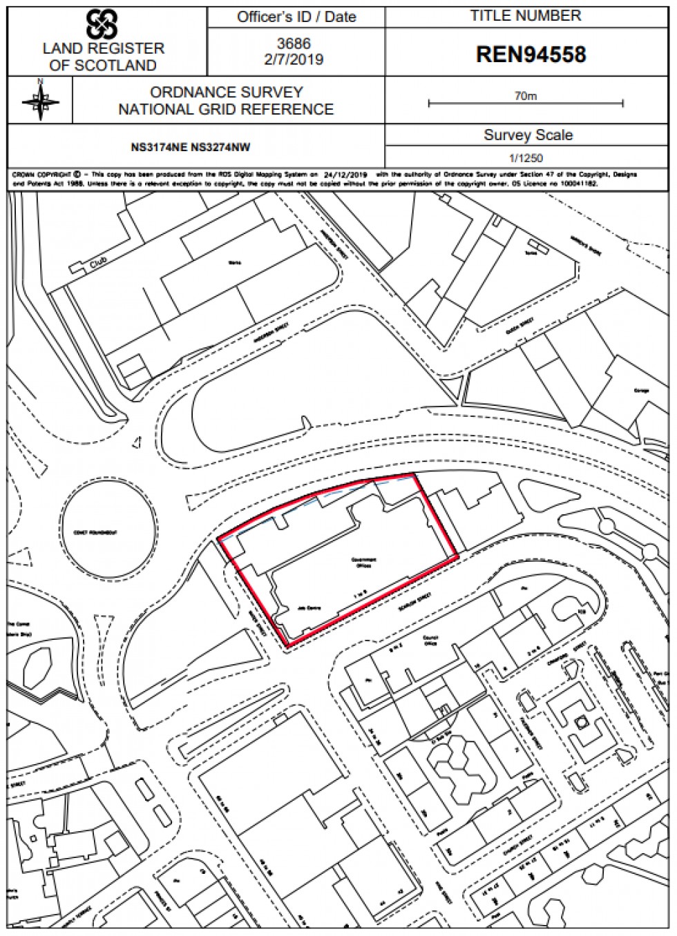 Floorplan for Scarlow Street, Port Glasgow