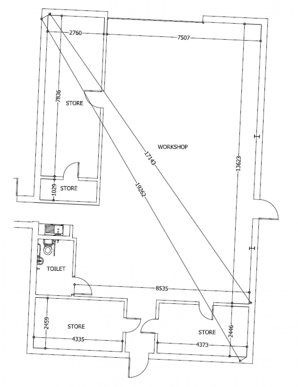 Floorplan for Bogston Lane, Port Glasgow Road, Greenock
