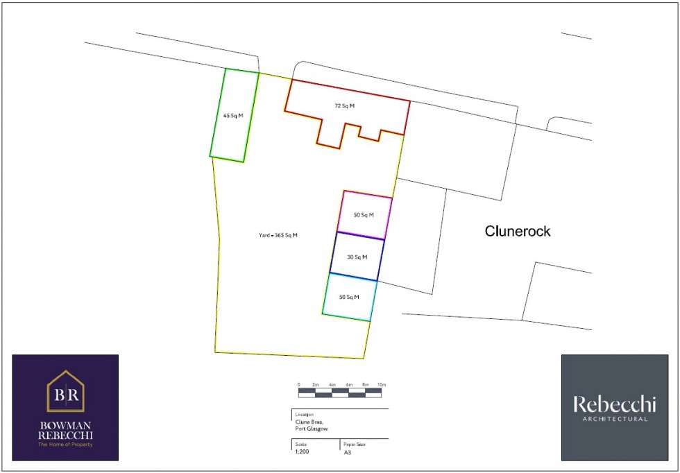 Floorplan for Clune Brae Industrial + Yard, Port Glasgow