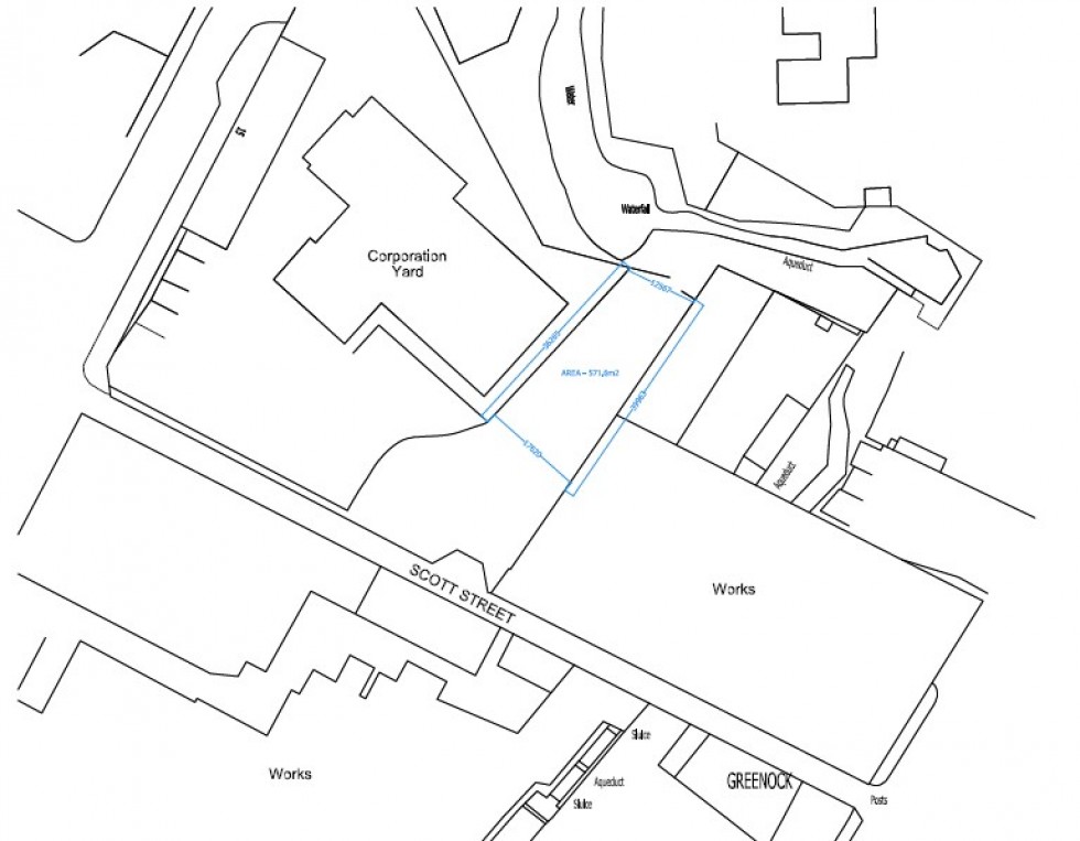 Floorplan for Dellingburn Street, Greenock