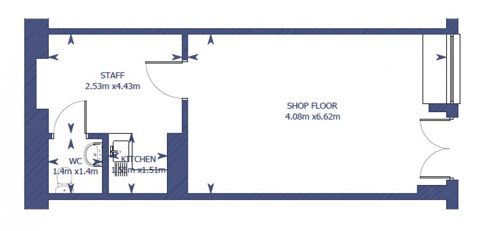 Floorplan for West Stewart Street, Greenock
