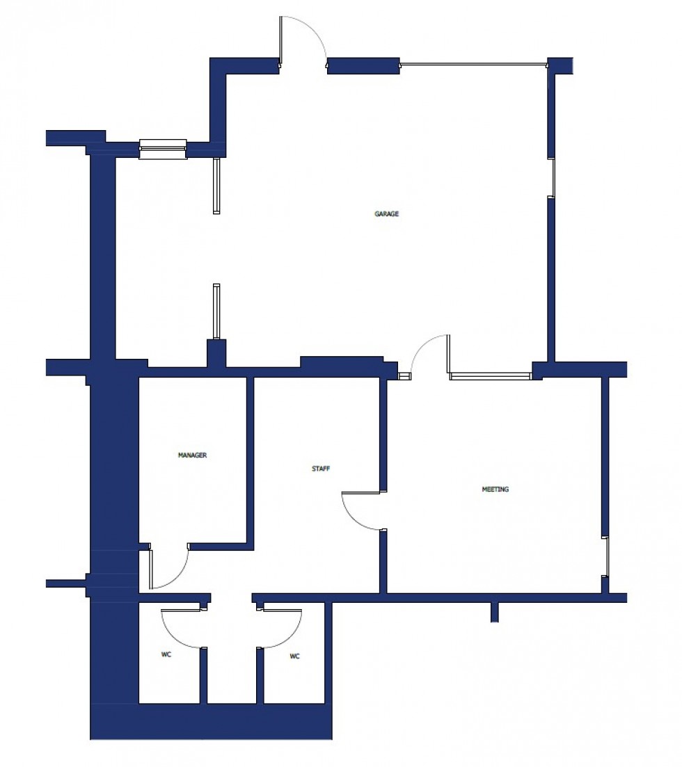 Floorplan for The Trust - Garage Unit, Port Glasgow
