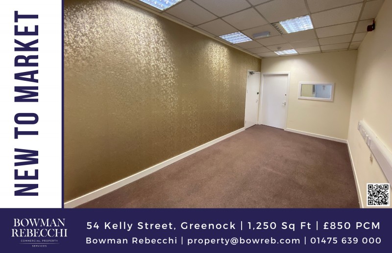 Rare Retail Opportunity Available To Let In Greenock