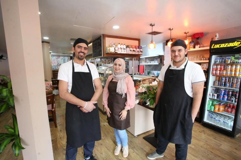 Syrian Refugee Realises Dream By Opening New Cafe In Greenock