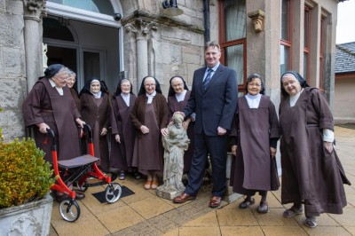Historic Christian Statue Returned To Monastery By Sandy And James Easdale