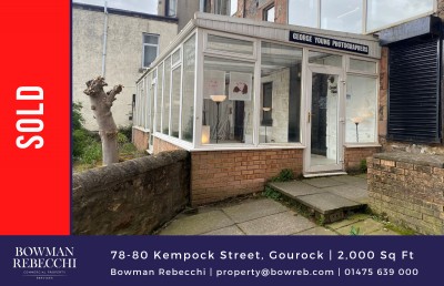 Former Photography Studio In Gourock Sold