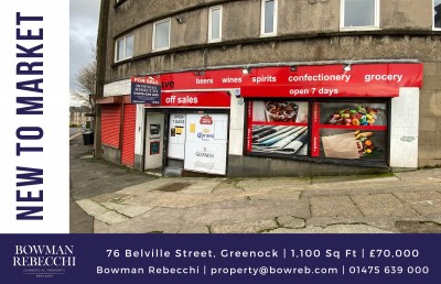 Greenock Convenience Store Goes Up For Sale