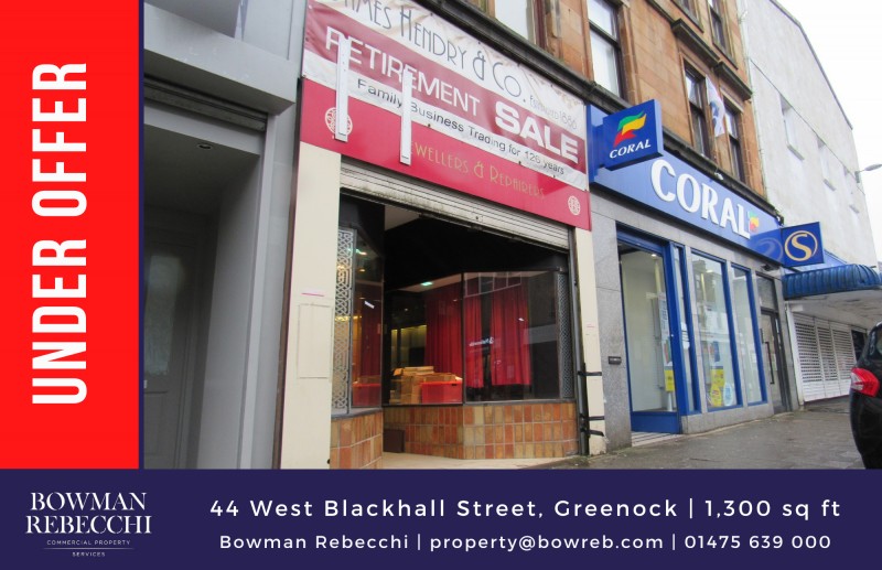 Offer Accepted For Greenock Town Centre Property