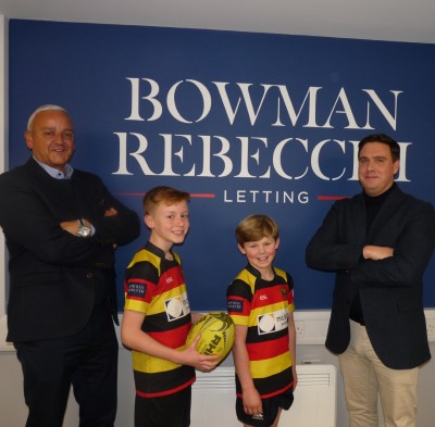   Lettings Firms Join Forces To Show Support For Youth Rugby In Inverclyde