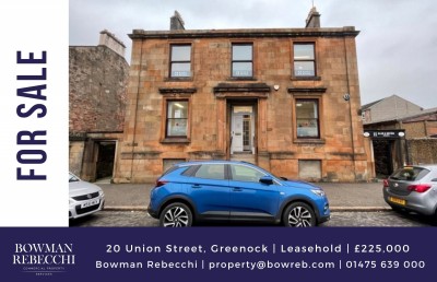 Superb Greenock Offices Available To Purchase
