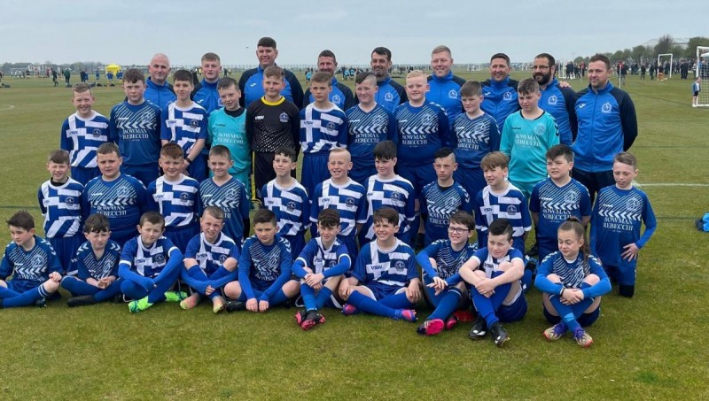 St Andrew's Boys' Club 2010s Win Trophy In Blackpool