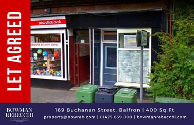 Offer Accepted For Former Balfron Salon Unit