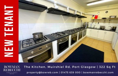 New Tenant Agreed For Port Glasgow Kitchen Unit