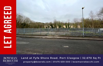Let Agreed For Large Port Glasgow Plot Of Land
