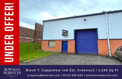 New Tenant Agreed For Greenock Industrial Park