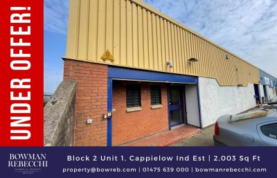 New Tenant Lined Up For Cappielow Industrial Estate