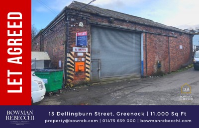 Let Agreed For A Large Greenock Industrial Unit