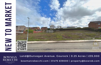 Rare Plot Of Land In Gourock Comes To Market