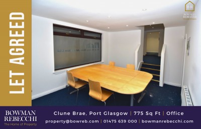 Let Agreed for Highly Visible Port Glasgow Office Space 