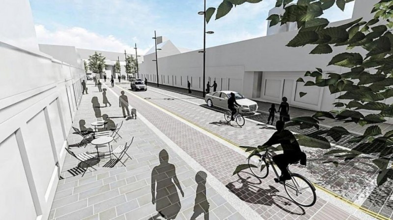 Town Centre Street To Close As Regeneration Project Starts