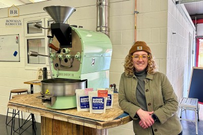 Excitement As New Coffee Roasting Business Launches in Port Glasgow