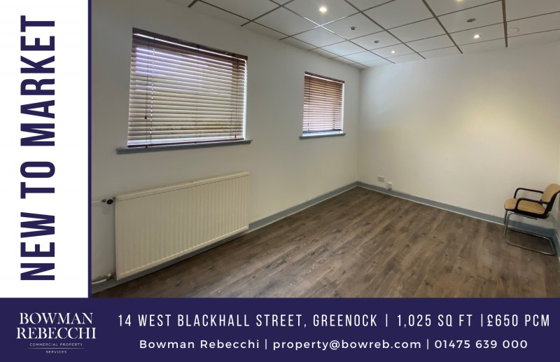 Office/Retail Opportunity Available To Let In Greenock